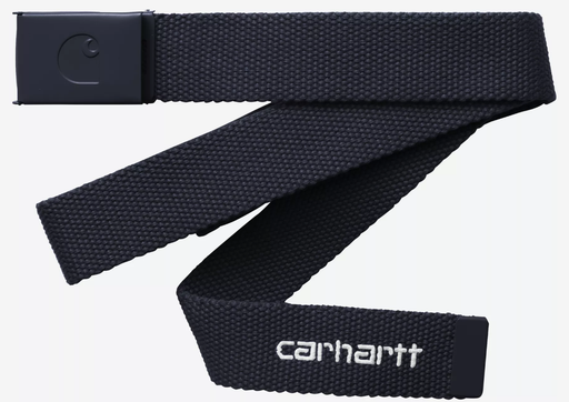 Cinturón Carhartt WIP C-Logo Belt Tonal - Dark Navy/White