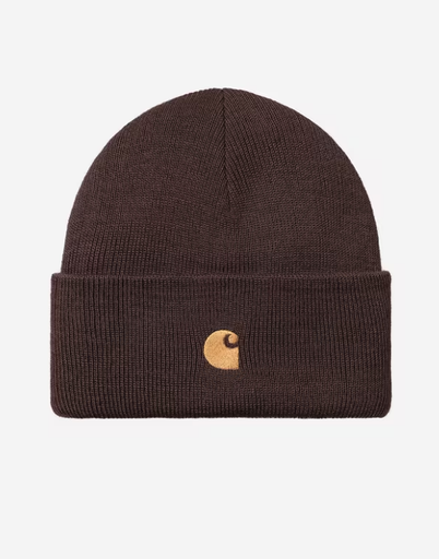Gorro Carhartt WIP Chase - Palisander / Gold