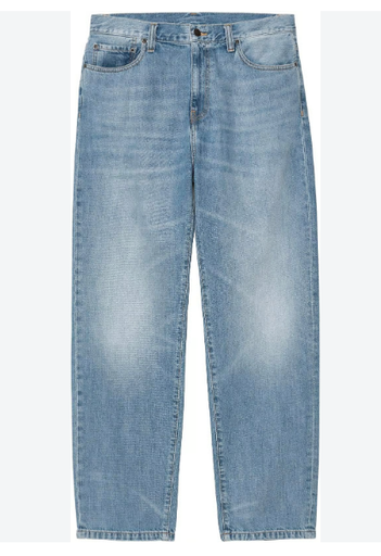 Pantalón Carhartt WIP Aaron - Blue,  Burst Washed