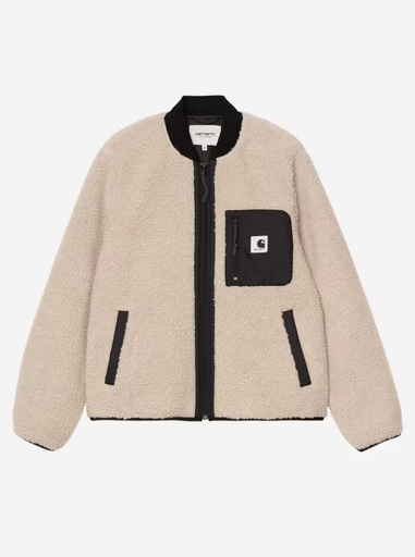 Chaqueta Polar Carhartt WIP W' Janet Liner - Fleur De Sel / Black