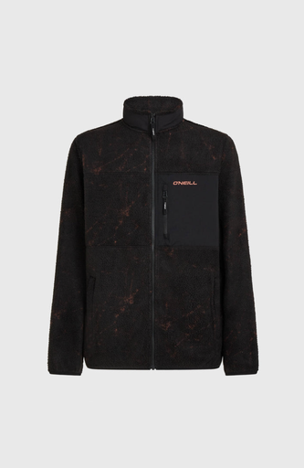 Sudadera Polar O'neill Must Have High Pile FZ Fleece - Black Basalt