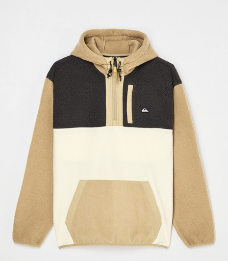 Sudadera Polar Quiksilver Ocean View Mix Up - Kelp