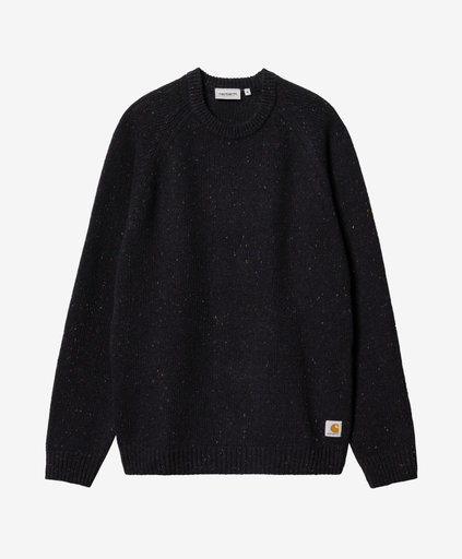 Jersey Carhartt Wip Anglistic - Speckled Dark Navy
