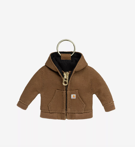 Llavero Carhartt Wip Mini Active Jacket - Halmiton Brown