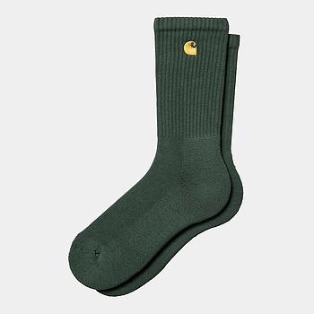 Calcetines Carhartt WIP Chase - Sycamore Tree/Gold