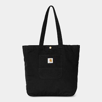 Bolso Carhartt WIP Bayfield Tote - Black (Rinsed)