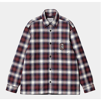 Chaqueta Carhartt WIP Monahan - Monahan Check/Malbec