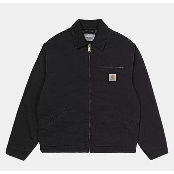 Chaqueta Carhartt WIP OG Detroit  - Black/Black/Aged Canvas