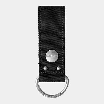 Llavero Carhartt WIP Canvas - Black