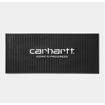 Alfombrilla De Bar Carhartt WIP Script Draining Mat - Black/White