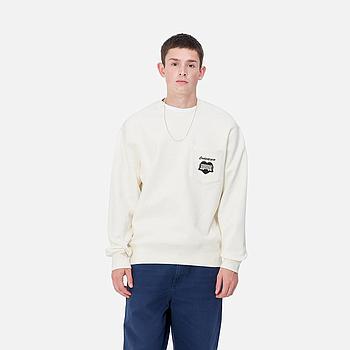 Sudadera Carhartt WIP Heart Train Pocket - Wax