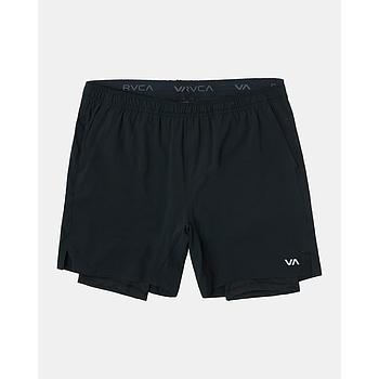 Pantalón corto RVCA VA Sport Yogger 17" - Black Multi