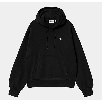 Sudadera con Capucha Carhartt WIP W' Casey - Black/Silver