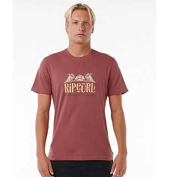 Camiseta Rip Curl Horizon - Apple Butter