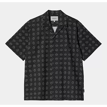 Camisa Carhartt WIP Furoshiki Print - Black