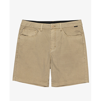 Pantalón Corto Híbrido Quiksilver Nelson Surfwash 18" - Khaki (Cjz0)