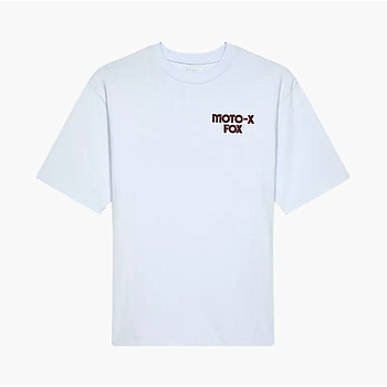 Camiseta Fox Oversized Moto X - Azul Pálido (PL BLU)