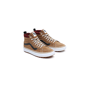Zapatillas Vans UA Sk8-Hi MTE-1 - Plaid Brown