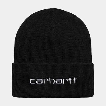 Gorro Carhartt WIP Script Beanie - Black/White