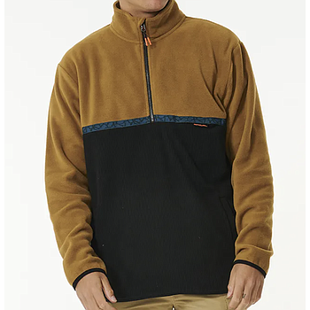 Polar Rip Curl Journey Fleece Crew - Black
