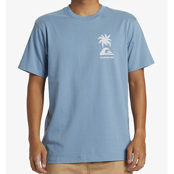 Camiseta Quik Silver Tropical Breeze - Blue Shadow