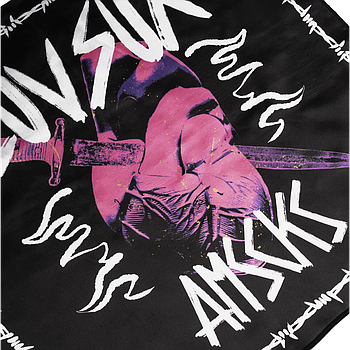Bandana American Socks - Love Sucks