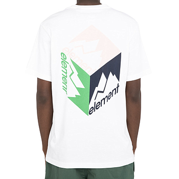 Camiseta Element Joint Cube - Optic White