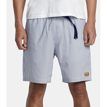 Pantalon Corto RVCA Exotica Elastic - Mazarine Blue